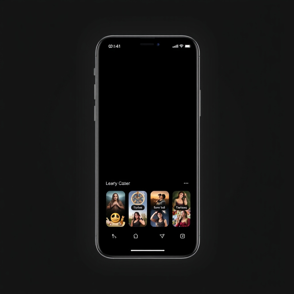 Mobile app preview mockup